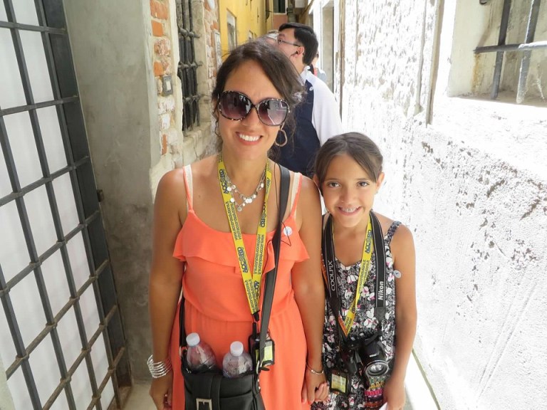 Kristen and Brooke exploring Venice Italy with Viator Skip The Lines Tour